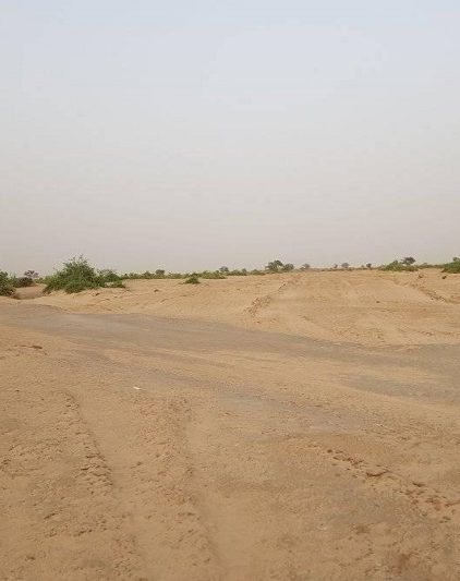 les  travaux relatives au lotissement du côté Est de la ville de makary